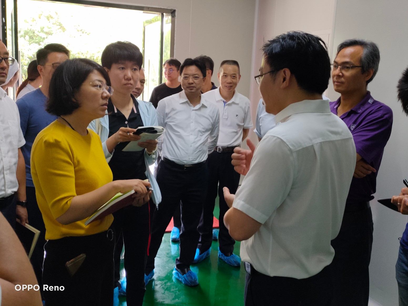 中央農業(yè)部、市縣農業(yè)局公司考察指導